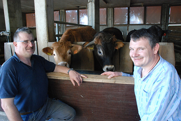 Tierfreund: OK-Präsident Andreas Haas freut sich auf die Besucher, die am Samstag und Sonntag den Weg nach Aesch finden.  Foto: Thomas Brunnschweiler