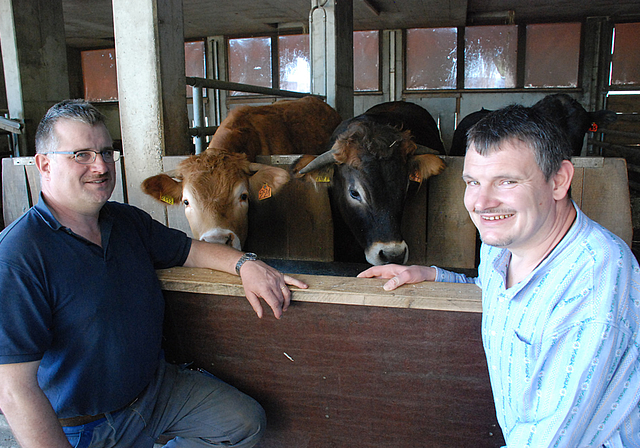 Tierfreund: OK-Präsident Andreas Haas freut sich auf die Besucher, die am Samstag und Sonntag den Weg nach Aesch finden.  Foto: Thomas Brunnschweiler