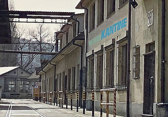 Wird wiederbelebt: Das alte Refektorium, das den Arbeitern über knapp hundert Jahre als Kantine diente, soll neu ein Ort der Kultur werden. Foto: ZVG