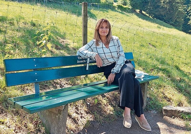 «Es ist nicht einfach, als Flüchtling eine Stelle zu finden»: Die ausgebildete Innenarchitektin besucht Deutschkurse, um bald in der Schweiz arbeiten zu können. Foto: Jeannette Weingartner