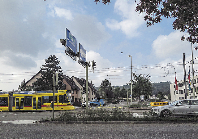 Sensible Stelle: Auf den Knoten Fleischbacherstrasse wird ein grösseres Verkehrsvolumen zukommen.  Foto: Edmondo Savoldelli