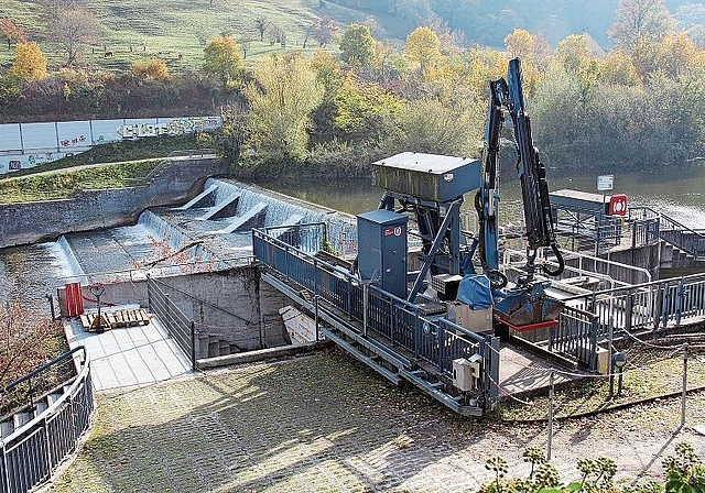 Investition: Die Sicherung des Birswehrs kostet 3,5 Millionen Franken, für die Erneuerung der Fischtreppe beim Kraftwerk investiert das Bundesamt für Umwelt 14 Millionen Franken. Foto: Tobias Gfeller