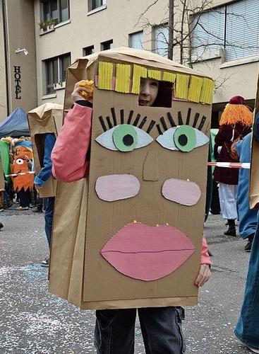 Volle Lippen: Jedes Gesicht ist einzigartig – auch an der Fasnacht.