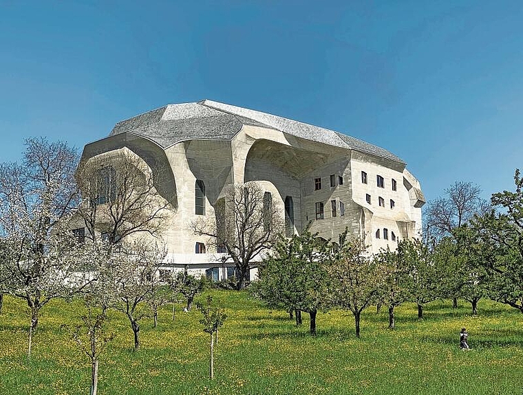 Einer von 50 ausgewählten Orten schweizweit: Das Goetheanum in Dornach. Foto: Archiv/Marianne Vetter