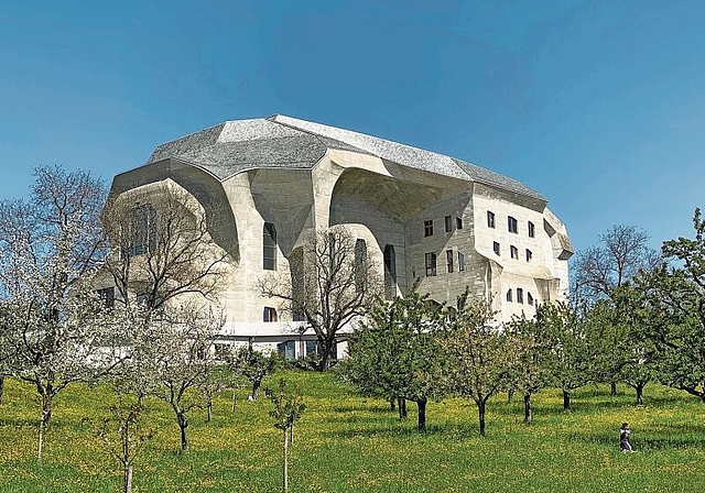 Einer von 50 ausgewählten Orten schweizweit: Das Goetheanum in Dornach. Foto: Archiv/Marianne Vetter