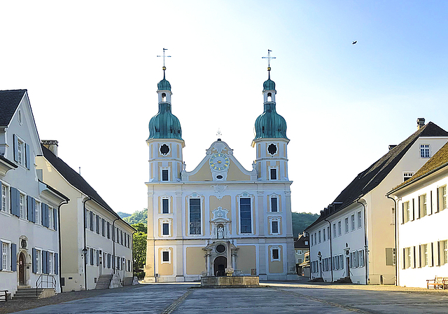 Dieser Tage ein gewohntes Bild: Der leere Domplatz.  Foto: Axel Mannigel