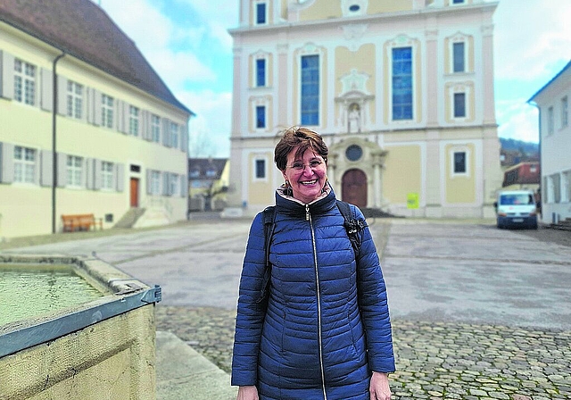 Hat ein offenes Ohr für die Bevölkerung: Gemeindeverwalterin Katrin Bartels. Foto: Fabia Maieroni 