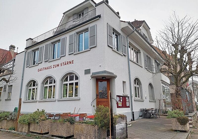 Gasthaus zum Stärne: Der Betrieb des Restaurants an der Ermitagestrasse kann unter der neuen Leitung weitergeführt werden. Foto: Jeannette Weingartner