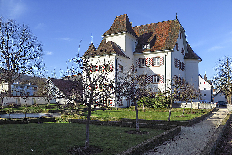 Wer zieht ein ins Blarer-Schloss? Die Aescher und Aescherinnen haben am 28. Februar zu entscheiden.  Foto: Edmondo Savoldelli