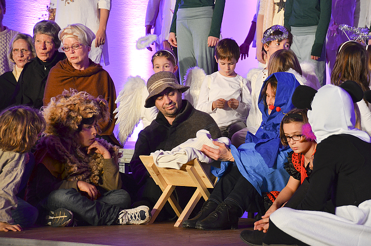 Stille Nacht: Auch die Sterne freuen sich über die Geburt des Christkindes. Foto: Jay Altenbach