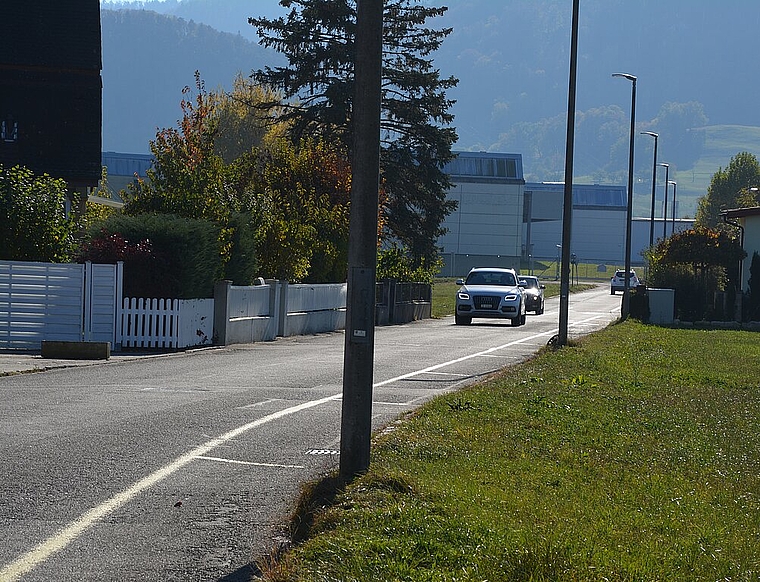 <em>Solothurn hat gesprochen: </em>Bei Erschliessungsstrassen, wie hier die Neumattstrasse, besteht keine Verpflichtung, Durchgangsverkehr aus anderen Gemeinden aufzunehmen Foto: Roland Bürki