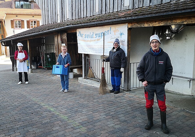 <em>Schwerste Zeit in der Geschichte der sozialen Institution: </em>Auch im Wohnheim Sonnhalde Roderis hofft man, dass die Corona-Krise bald vorbei ist.Foto: zvg