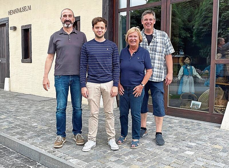 Die Macher hinter dem Street Food Festival: (v. l.) Marco Agostini, Lucio Sansano, Gerda Massüger und Wolfgang Imhof. Foto: ZVG