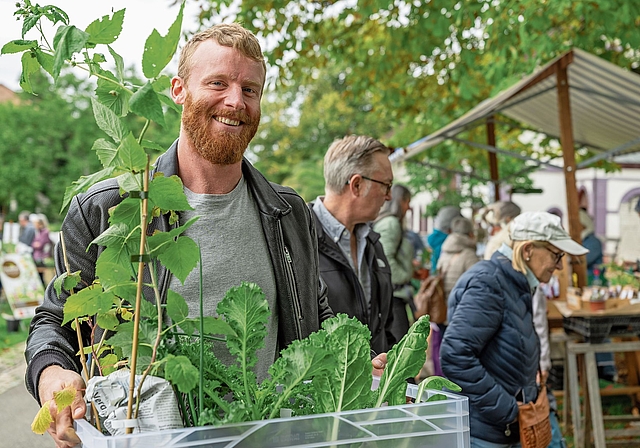 Reiche Ausbeute: Wer jetzt pflanzt, legt den Grundstein für einen biodiversen Gartenim nächsten Jahr.