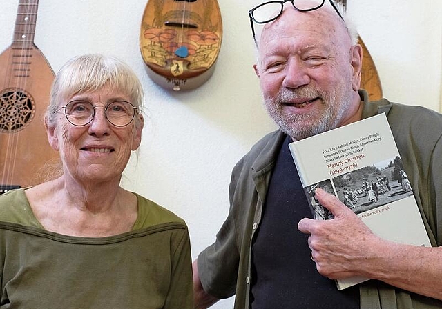 Autoren: Annerose und Fritz Krey haben grosse Verdienste auf dem Gebiet der Erforschung des Lebens von Hanny Christen und der neuen Volksmusik. Foto: Thomas Brunnschweiler