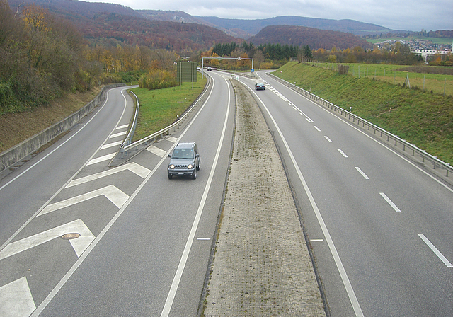 Hier soll einmal für 50 Mio. Franken der Vollanschluss gebaut werden: Bis Ende März können sich die Aescher zum Projekt äussern.
