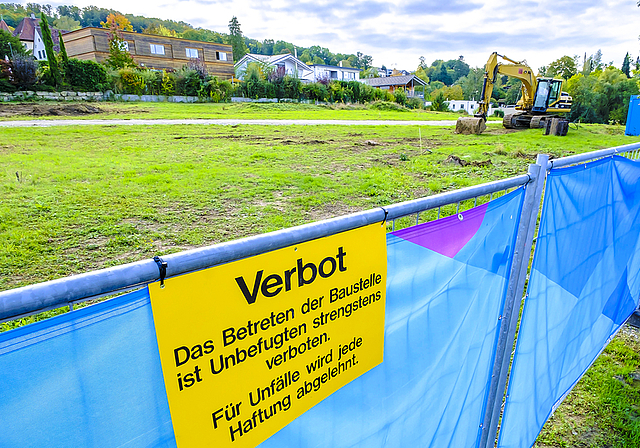 Entscheid aus Lausanne: Die Bagger stehen erst mal still.  Foto: Kenneth Nars