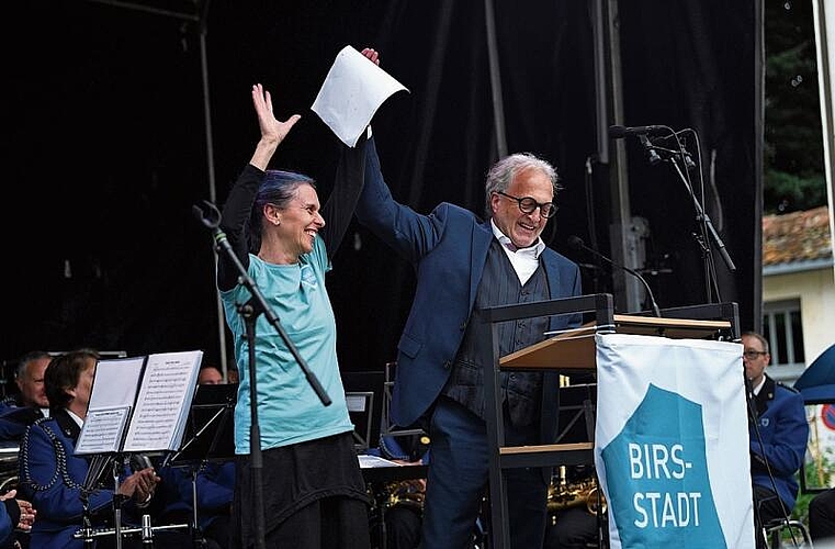 Erste Ehrenbürgerin der Birsstadt: Gelgia Herzog, Geschäftsführerin des Vereins, darf den Titel tragen.