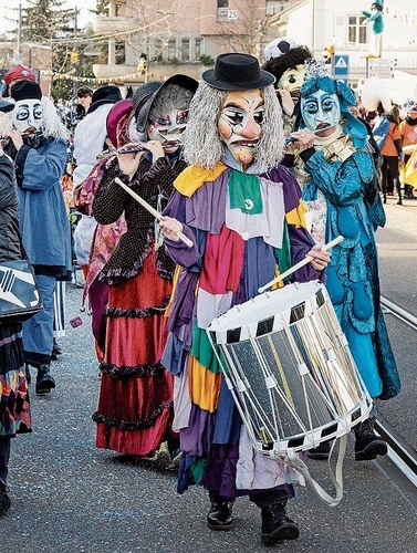 Musikalische Begleitung: Pfyffer und Drummler waren auch dabei.