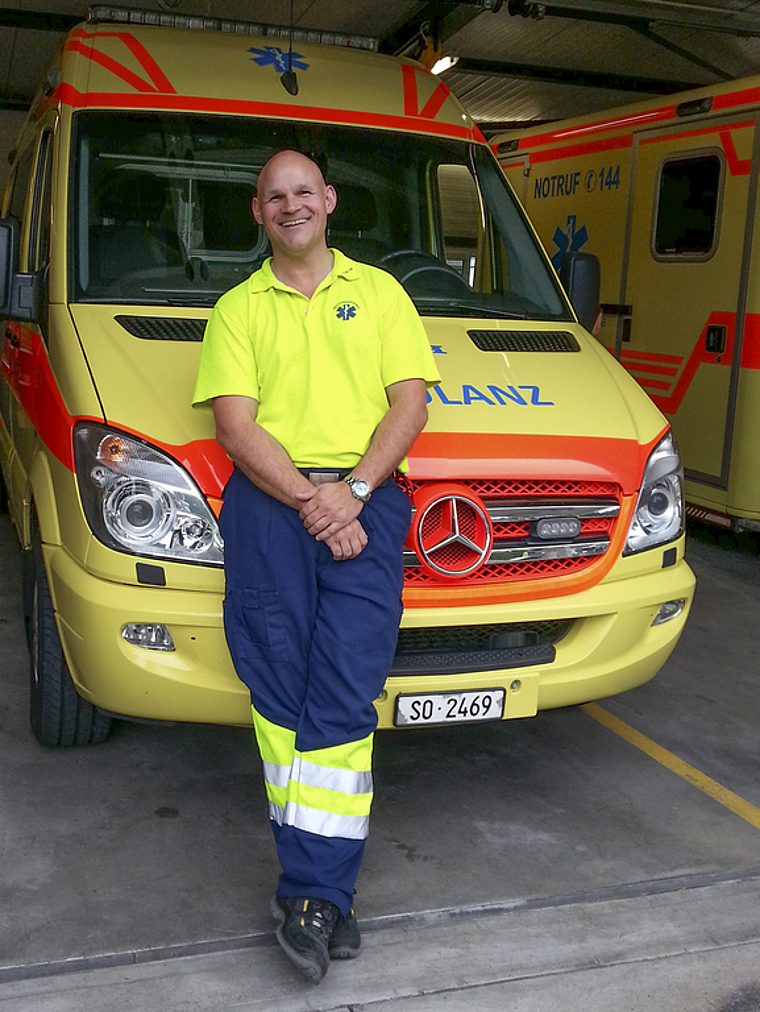 Rettungssanitäter und Buchautor: Horst Heckendorn liest am 13. April im Restaurant «wahligusto».  Foto: ZVG