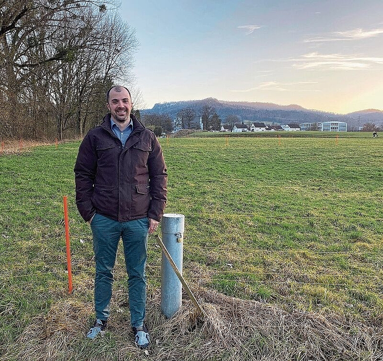 Zuständig für belastete Standorte in Breitenbach: Gemeinderat und FDP-Kantonsrat David Häner. Foto: Bea Asper