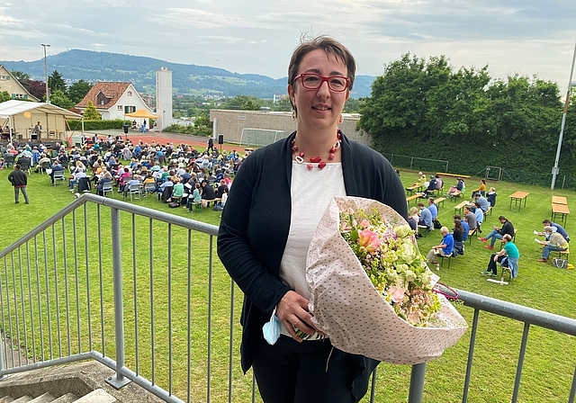 Erhielt den Anerkennungspreis: Susann Barkholdt. Foto: Bea Asper 