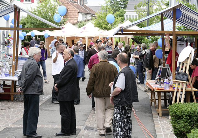 Bleibt vorerst der letzte grosse AGIV-Auftritt: Die Gewerbeschau im Arlesheimer Dorfkern im Juni 2009.  Foto: Archiv Wochenblatt