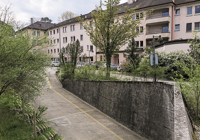 Neues Raumkonzept: Das Haus Wegman wird auch von der Hofseite ein neues Gesicht bekommen.  Foto: Edmondo Savoldelli