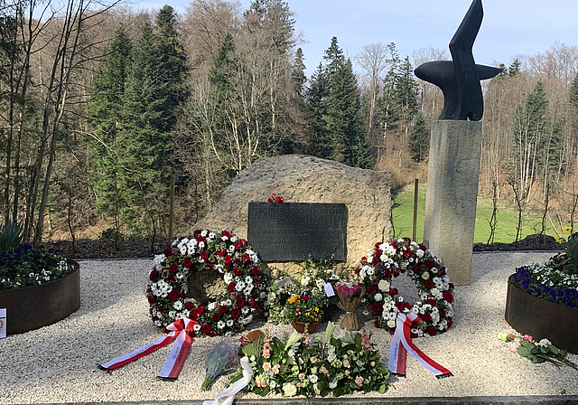 Denkmal auf der Herrenmatt: Ein Ort der Erinnerung.  Foto: Florin Bürgler