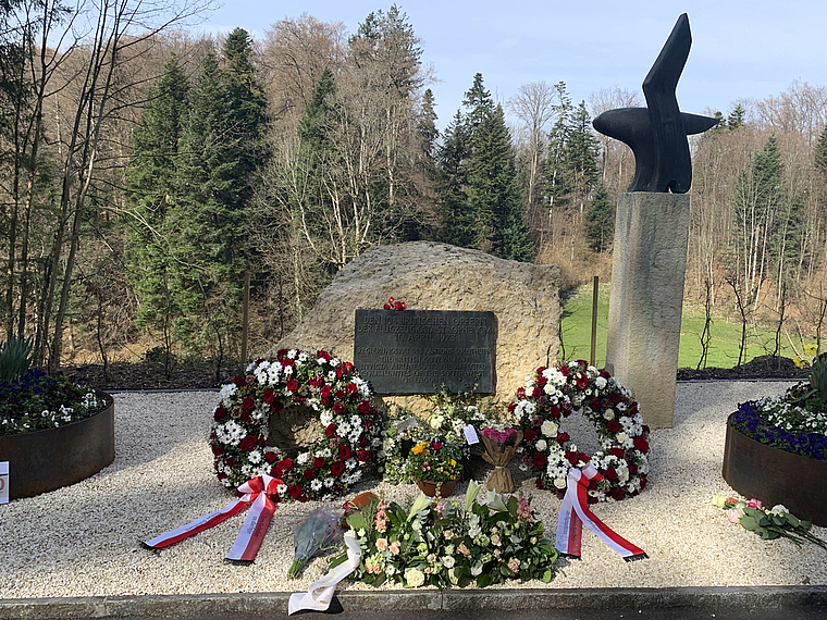 Denkmal auf der Herrenmatt: Ein Ort der Erinnerung.  Foto: Florin Bürgler