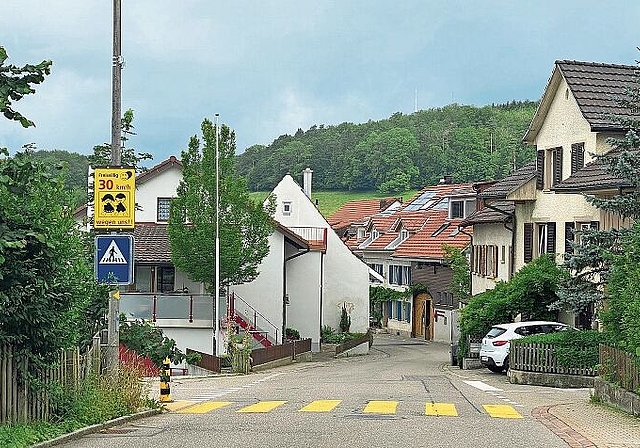 Für Jung und Alt attraktiv bleiben: Mit dem Erhalt der ländlichen Strukturen soll Gempen ein Einfamilienhausdorf bleiben. Foto: Bea Asper
