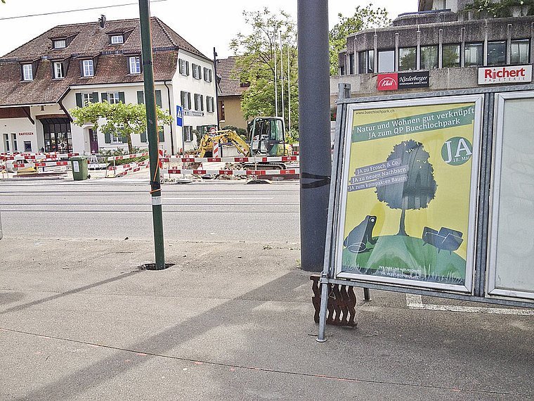 Haushoch verworfen: Die Befürworter des Quartierplans Buechloch setzten sich mit ihren Argumenten nicht durch.  Foto: Axel Mannigel