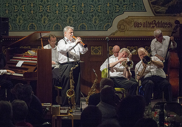 Begeisternd: Die Bogalusa New Orleans Jazzband versprühte den Charme des amerikanischen Südens.  Foto: Urs Schmid