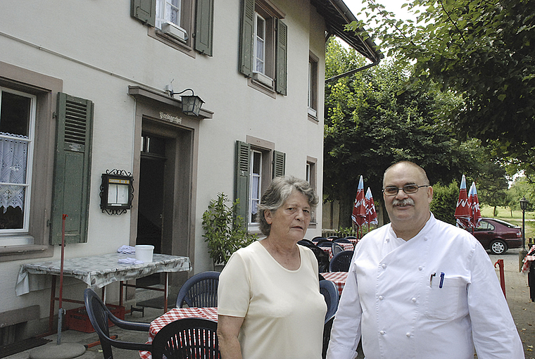 Das Aus nach 25 Jahren. Iris und Robert Brunner feiern am 1. September ihr 25-Jahr-Jubiläum auf dem «Predigerhof».
