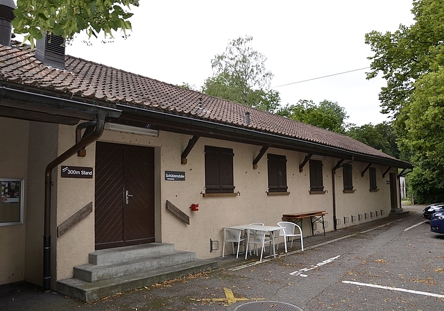 Bleibt für die Münchensteiner Schützen in Betrieb: Die Schiessanlage Au an der Birs.  Foto:Thomas Kramer