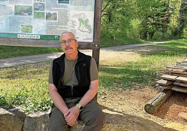 Wird in einem Jahr pensioniert: Revierförster Peter Stampfli. Foto: Bea Asper
