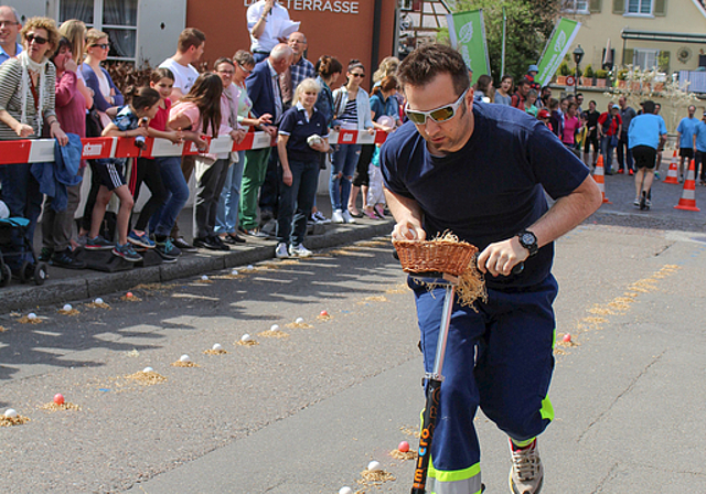 Auf Kurs: Feuerwehrmann und «Wochenblatt»-Autor Axel Mannigel.  Foto: ZVG