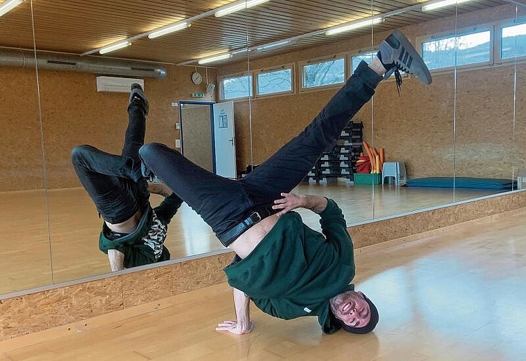 Breakdance-Profi: Roman Völlmin tanzt seit seiner Jugend. Foto: Caspar Reimer