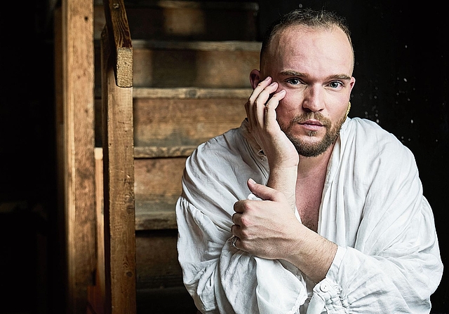 «Freue mich jedes Mal, wenn ich zurückkehren darf»: Nils Wanderer ist im Kloster Dornach «Artist in Residence».Foto: ZVG