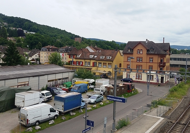 Neue Zonenvorschriften ermöglichen Entwicklung: Im Gstad beim Bahnhof kann bis 30 Meter in die Höhe gebaut werden.
