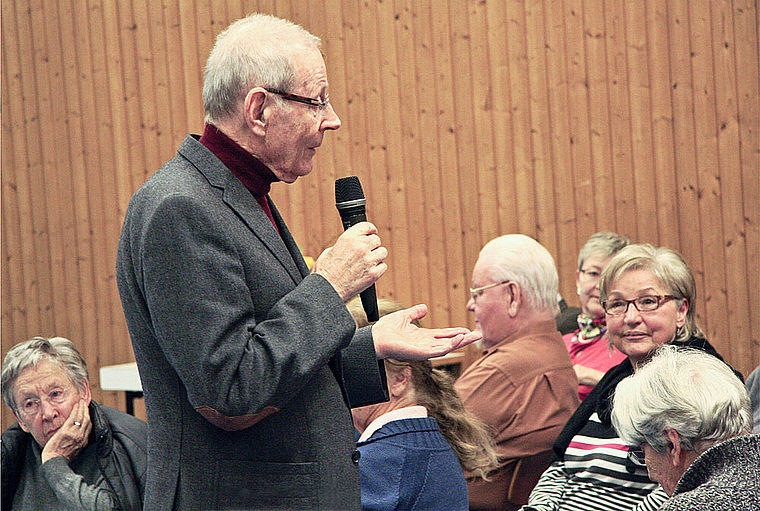 Interreligiöser Dialog: Niklaus Brantschen verkündet nicht ein katholisches Glaubensdogma, sondern sucht Gotteserfahrung.  Foto: Edmondo Savoldelli