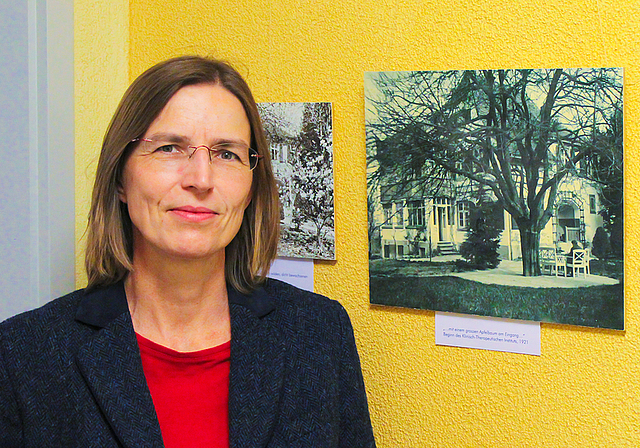 Sucht Geschichten, die zu Herzen gehen: Verena Jäschke, Leiterin Kommunikation der Klinik Arlesheim.  Foto: Axel Mannigel