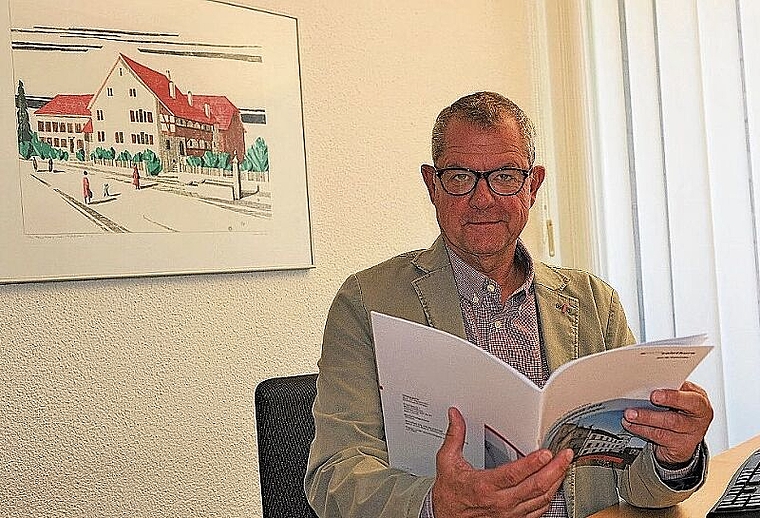 Will am 26. September 2021 wiedergewählt werden: Felix Schenker, Gemeindepräsident von Hofstetten-Flüh. Foto: zvg