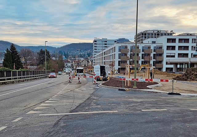 Bauboom im Birstal: das Wohnareal Aere auf Reinacher und Aescher Boden steht sinnbildlich für die hohe Bautätigkeit. Foto:Archiv /Fabia Maieroni