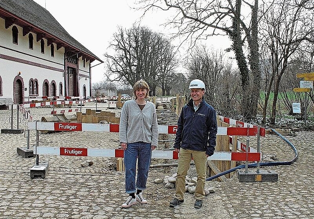 Wollen das Besuchserlebnis intensivieren: Geschäftsleiterin Bettina Hamel und Betriebsleiter Laurent Dischler. Foto: Axel Mannigel