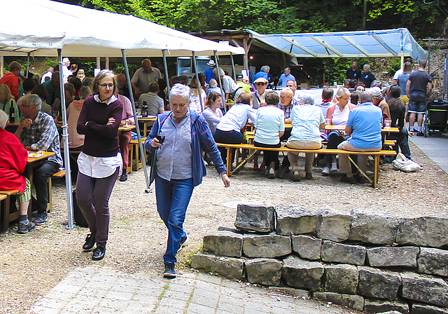 Lauschiges Beisammensein: Das Pulverhüslifest war gut besucht.   Foto: Axel Mannigel