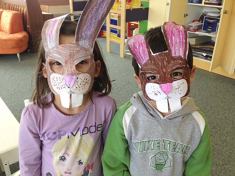 Grosse Ohren, grosse Zähne: In den betreuten Tageslagern können die Kinder auch ihre Kreativität ausleben.  Foto: ZVG