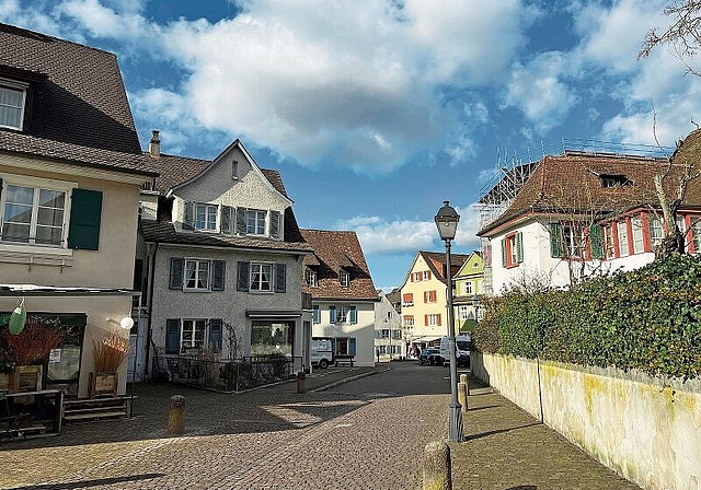 Historischer Dorfkern: 60 private Liegenschaften sollen unter Schutz gestellt werden. Foto: Marianne Keba