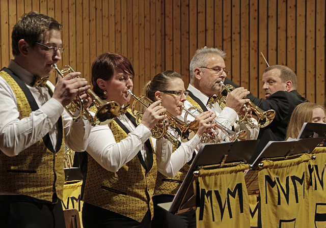 Cornets machen sich selbstständig: Reto Jeger führt den Rest der Band.  Foto: Martin Staub