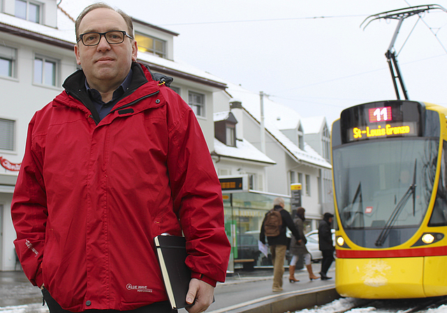 Mehrverkehr bewältigen: Postulant Steffen Herbert (SVP) will die 11er-Linie in die Höhe verlegen.
